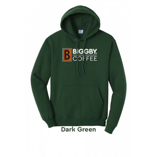 Core Fleece Pullover Hooded Sweatshirt - Full Front Logo
